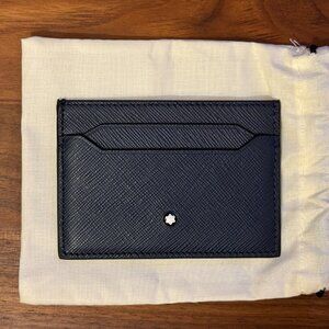 Montblac Blue Sartorial Card Holder 5CC